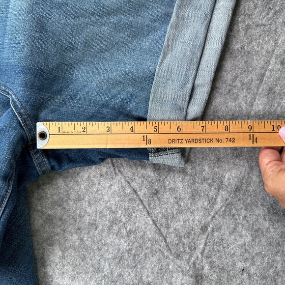 NWT Kut from the Kloth Women's 22W Katy Boyfriend Cotton Denim Shorts‎ - Picture 6 of 8